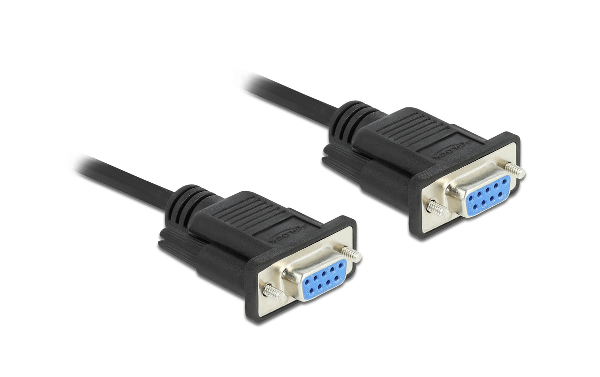 Delock, Anschlusskabel Nullmodem RS-232 DB9
