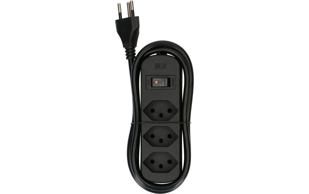 Steckdosenleiste Basic Line 3x Typ 13 sz