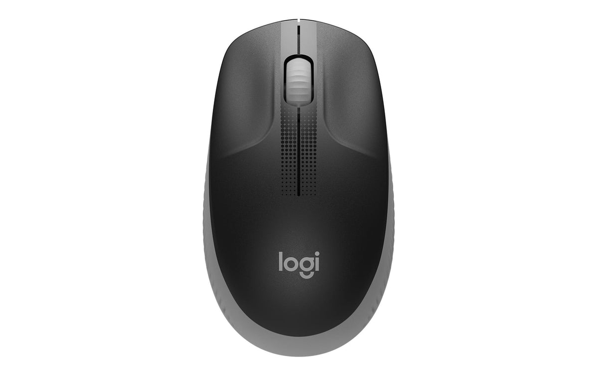Logitech, Maus M190 Grau/Schwarz, kabellos