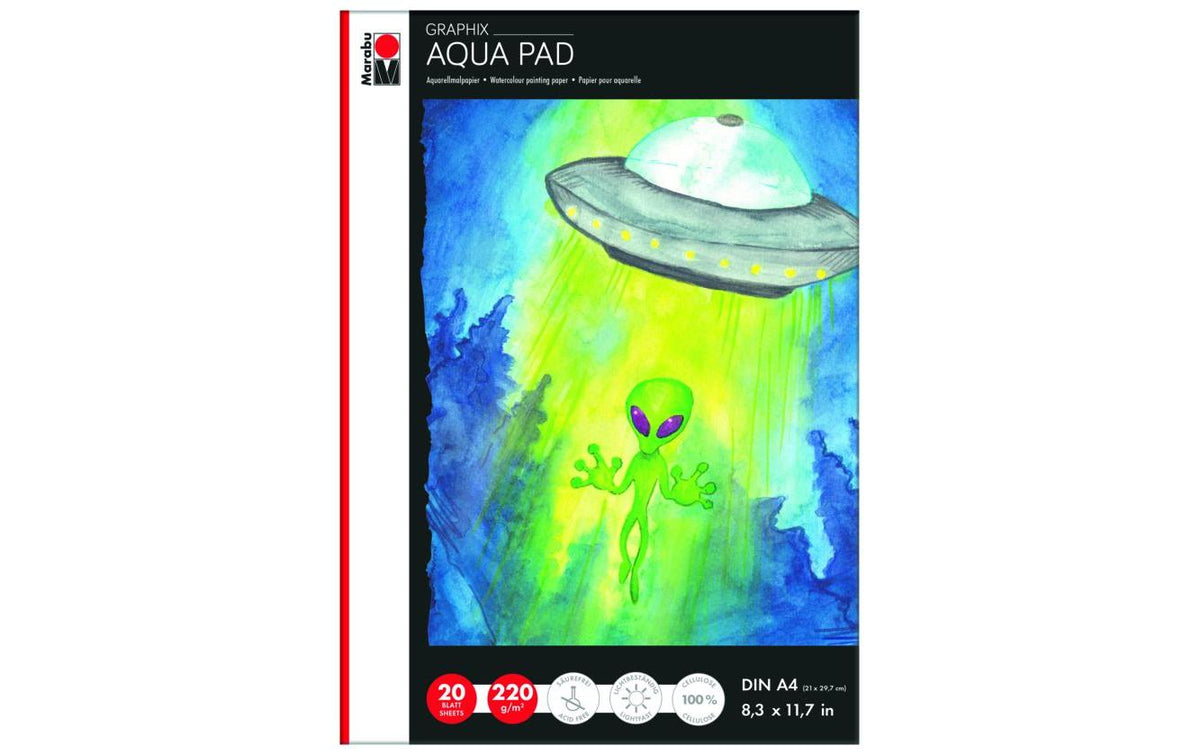 Marabu Malblock Aquarell Graphix A4