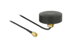 Delock | Outdoor WLAN Antenne, 1.5m Kabel | RP-SMA, 2dBi, 2.4Ghz Dachmontage