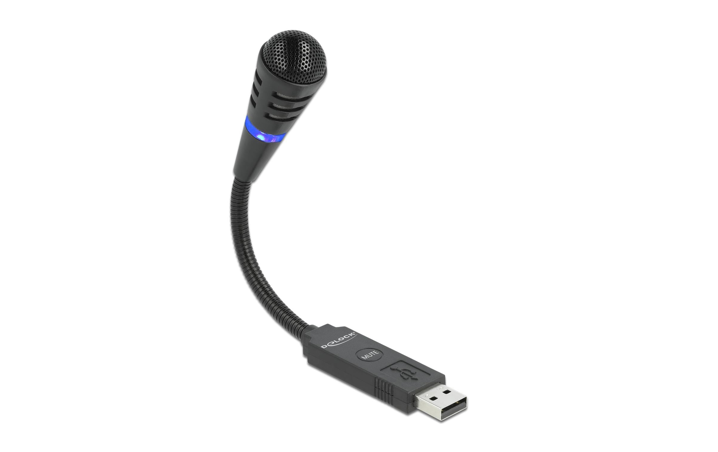 Delock USB  Microphon Schwanenhals