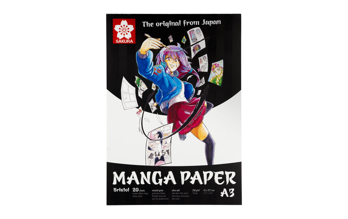 Sakura Zeichenblock Manga A3