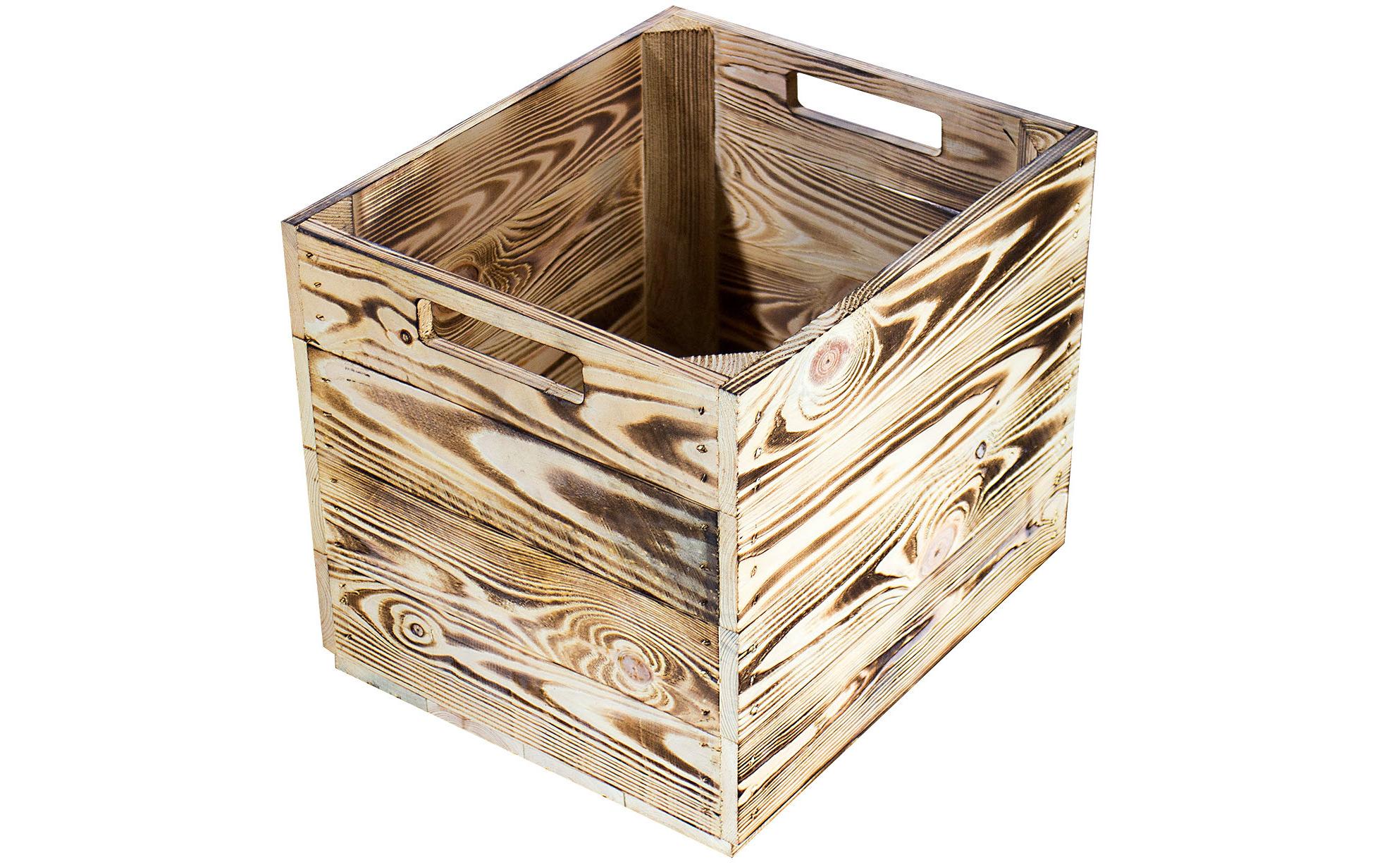 Holz Zollhaus, Aufbewahrungskiste Vintage g