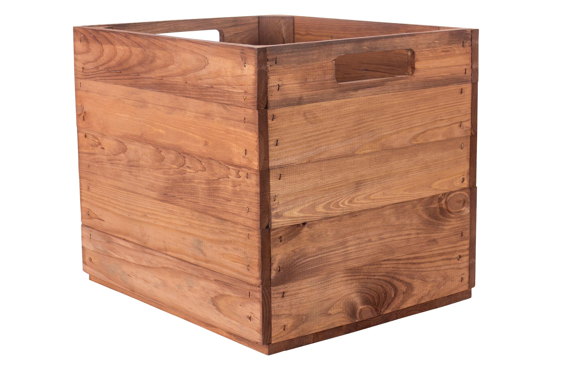 Holz Zollhaus, Aufbewahrungskiste Vintage 3