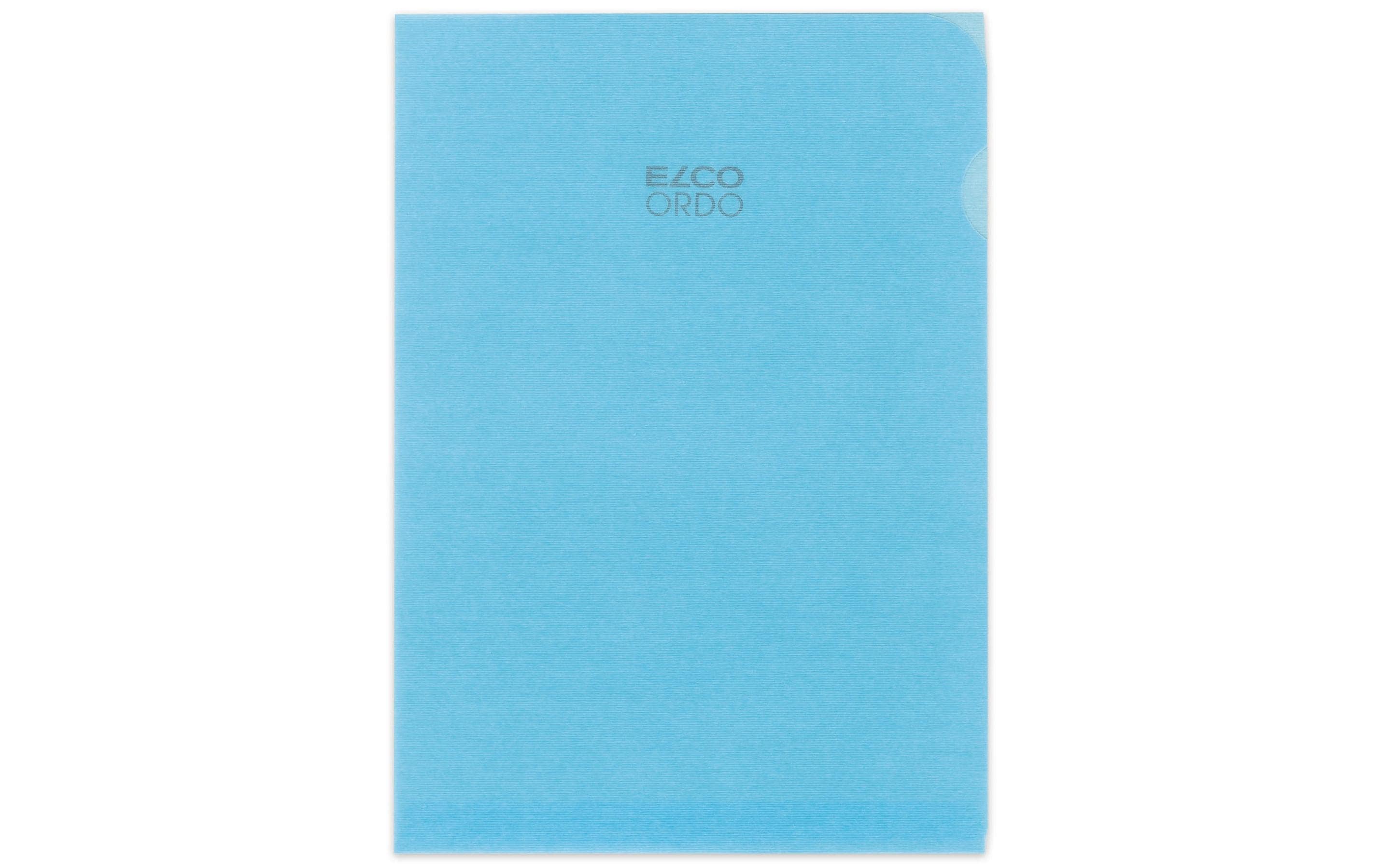 Elco Sichtmappe Ordo transparent, blau