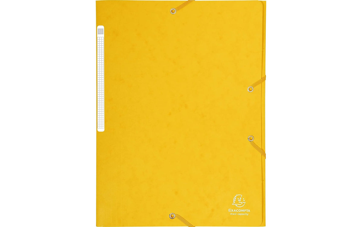 Exacompta Gummibandmappe A4 Maxi Gelb