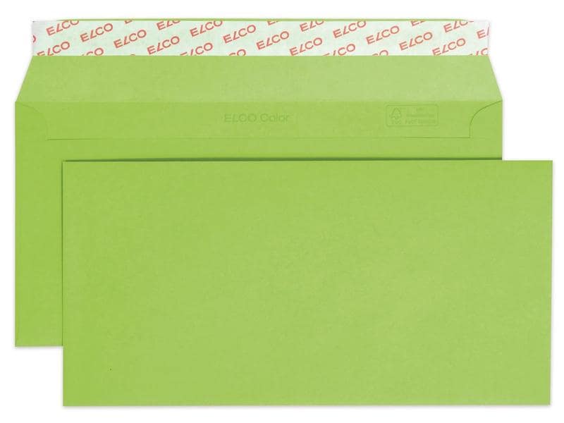 ELCO | Couvert Color | C5/6, Keine Fenster, 25 Stück, Grün