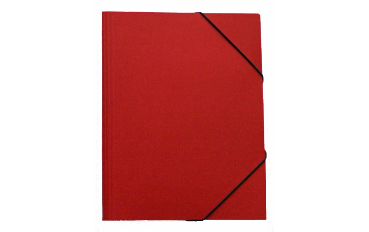 EROLA, Gummibandmappe Pressspan A4 Rot, 1 S