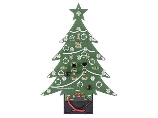 Whadda | Christmas tree | blue LED version with On/OFF switch
