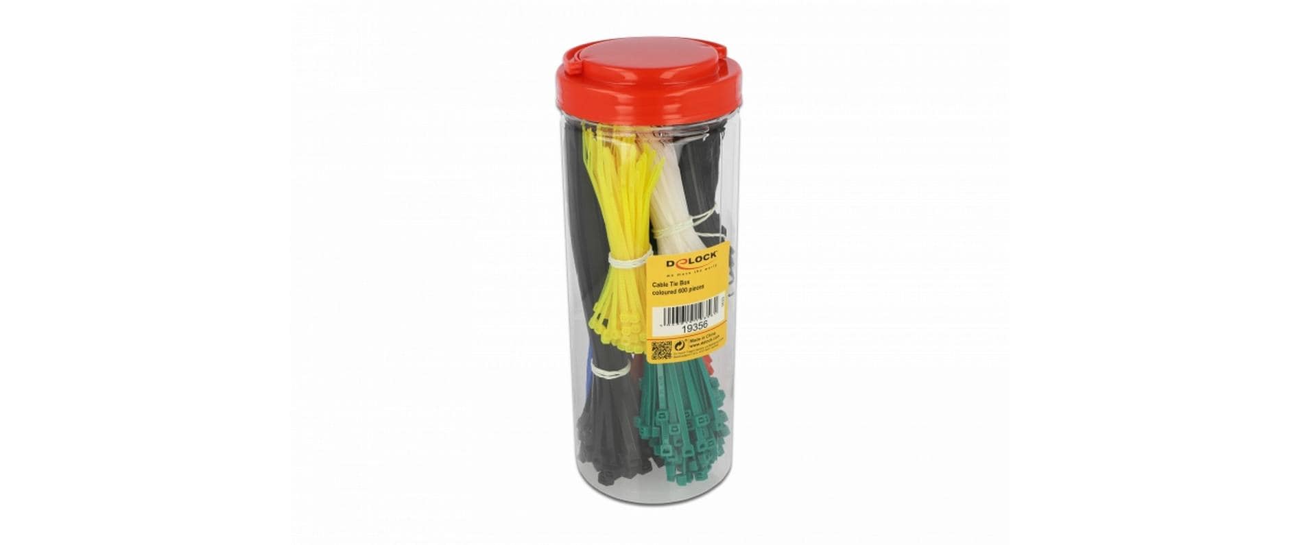 Delock Kabelbinder Sortimentsbox 600 Set