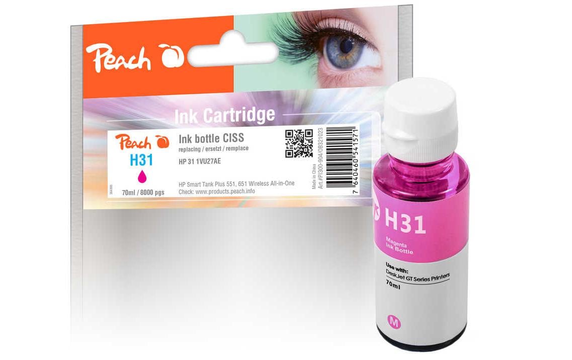 Peach, Tinte HP 31 (1VU27AE) Magenta
