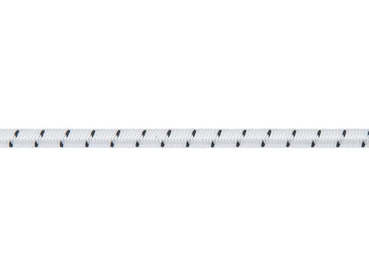 Meister | Elast. Seil 4.5mm/50m weiss-schwarz