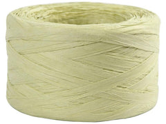 Creativ Company | Papierband Raffiabast | 100m, 7-8 mm, hellgrün