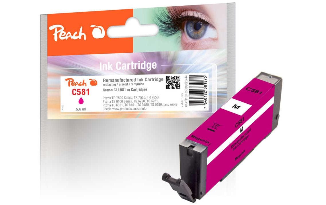 Peach Tinte Canon CLI-581, 2104C001