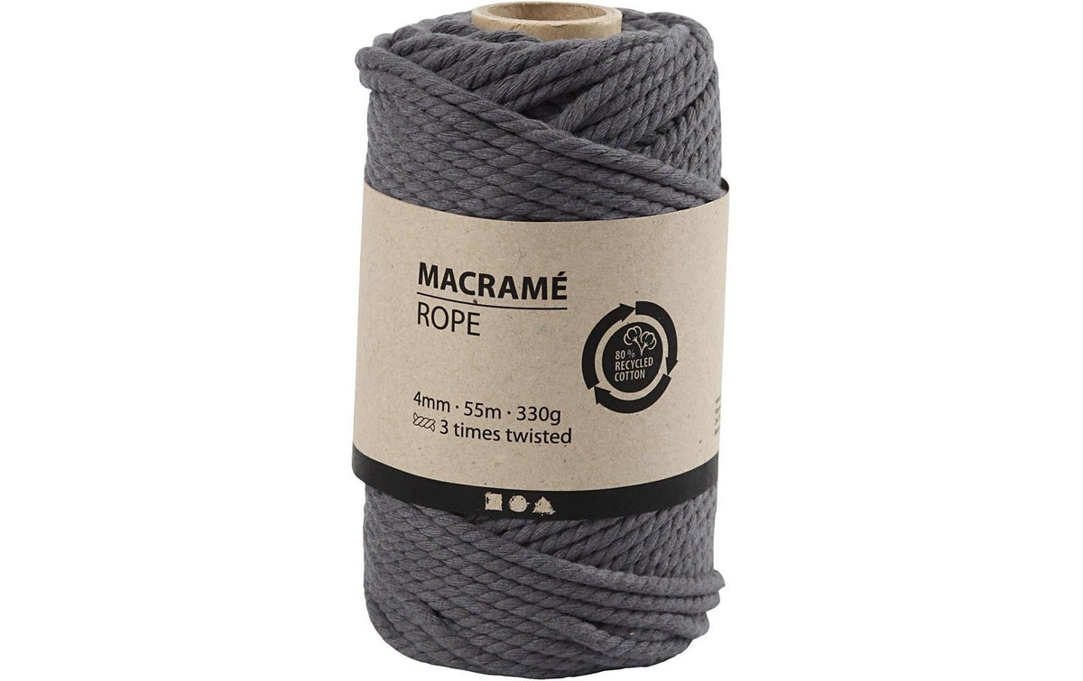 Creativ Company, Baumwollgarn Makramee Rope