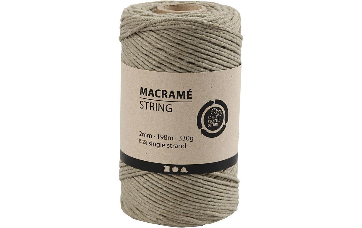 Creativ Company Makrameegarn string 2 mm