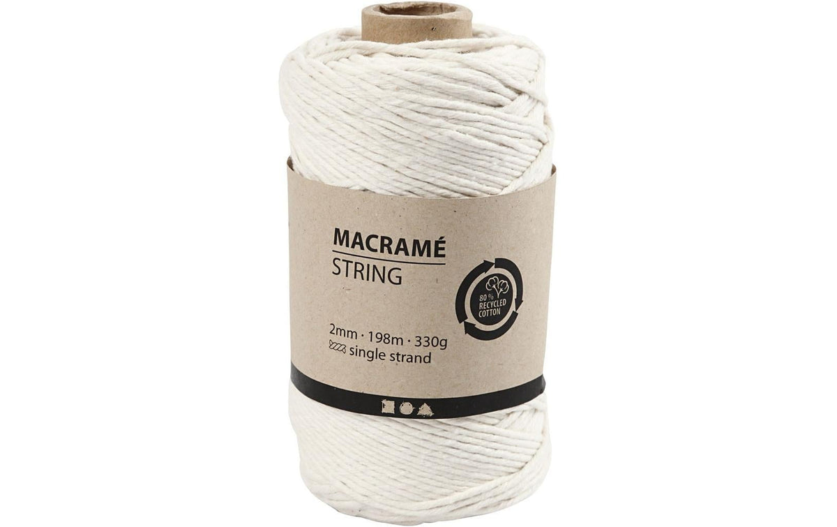 Creativ Company Makrameegarn string 2 mm