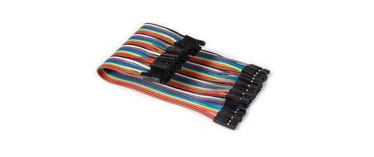 Whadda | 40 PINS 15 cm F/F | JUMPER WIRE (FLAT CABLE)