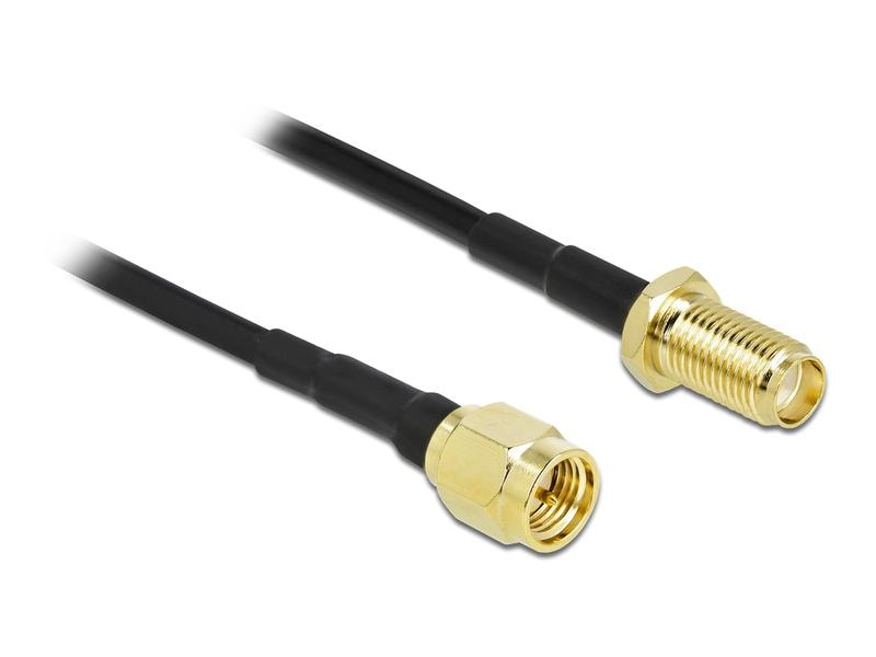 Delock | Antennenkabel LTE/5G, CFD/LRM100 | SMA zu SMA, 7.5 m