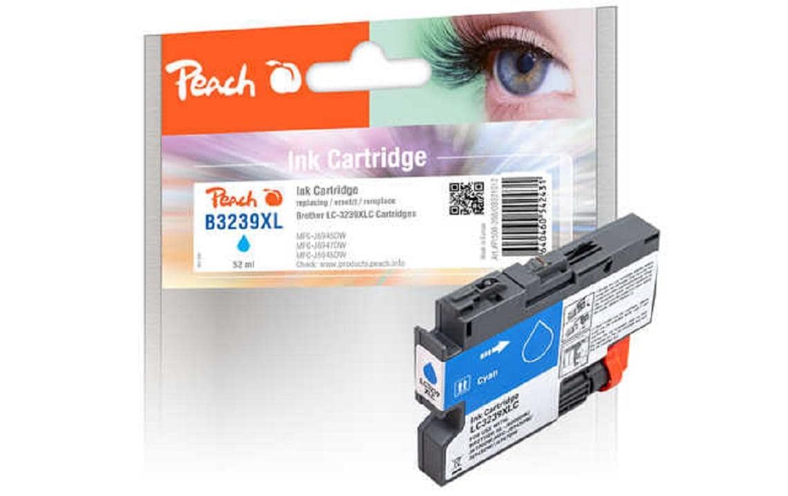 Peach, Tinte Brother LC-3239XL Cyan