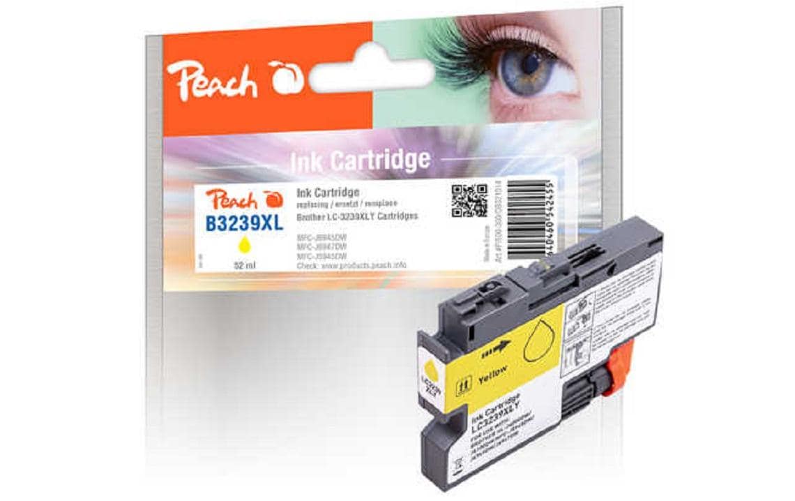 Peach, Tinte Brother LC-3239XL Yellow
