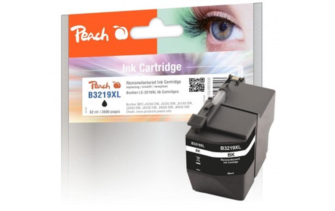 Peach, Tinte Brother LC-3219XL Black