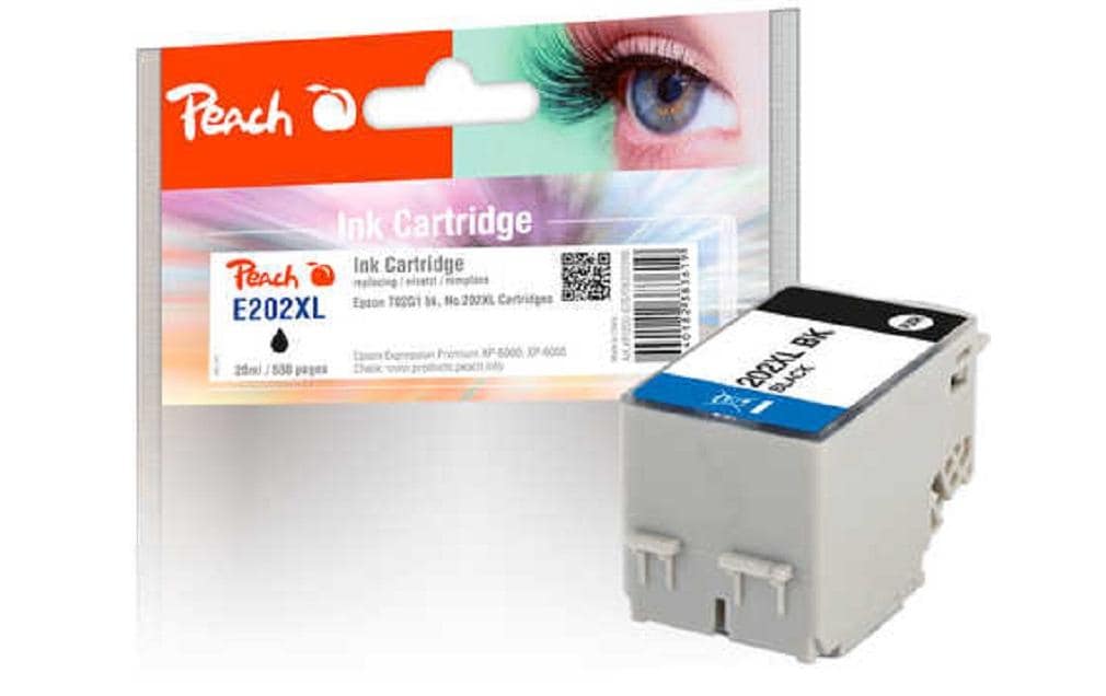 Peach, Tinte Epson No 202XL (T02G1) Black