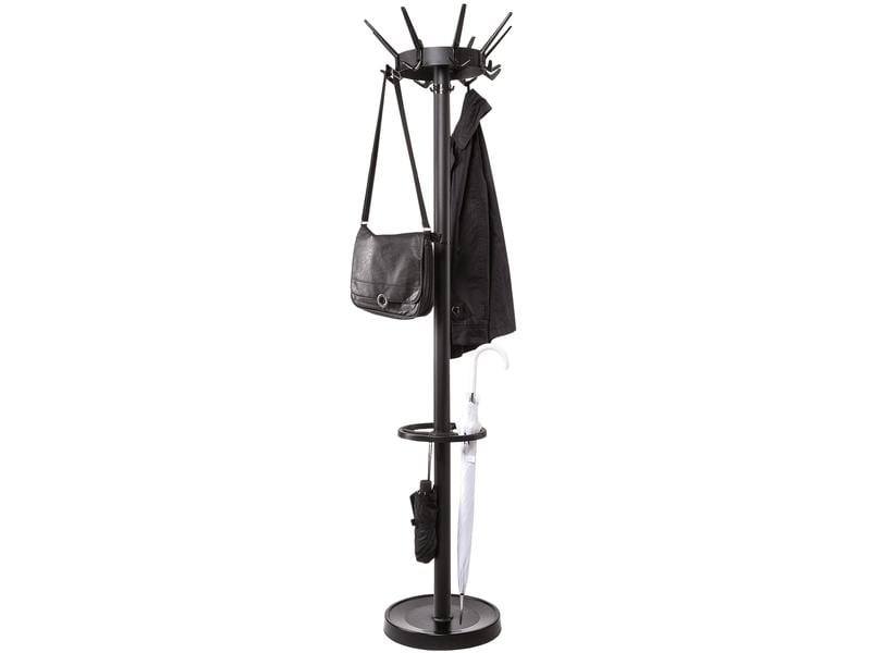 Maul | Garderobenständer Caligo | Schwarz, H: 175 cm