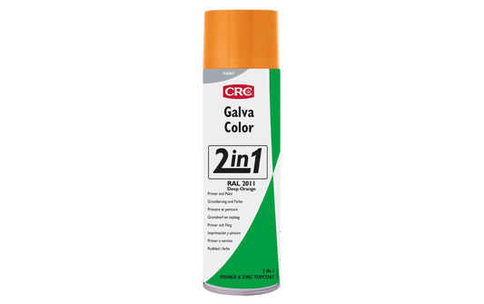 CRC | GALVACOLOR 2011 Tieforange Farb | Schutzlack&Grundierung 2in1,matt Spr.500ml
