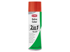 CRC | GALVACOLOR 3000 Feuerrot Farb | Schutzlack&Grundierung 2in1,matt Spr.500ml