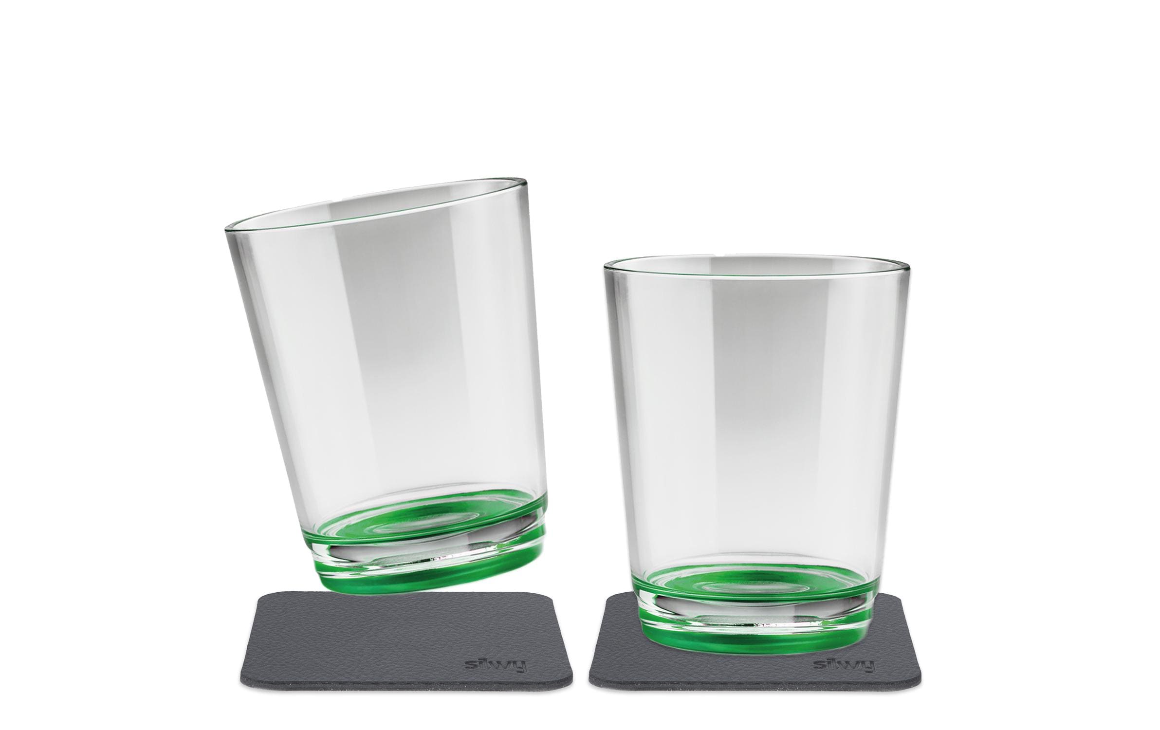 Silwy, Outdoor-Becher Sour Green 2er-Set ma