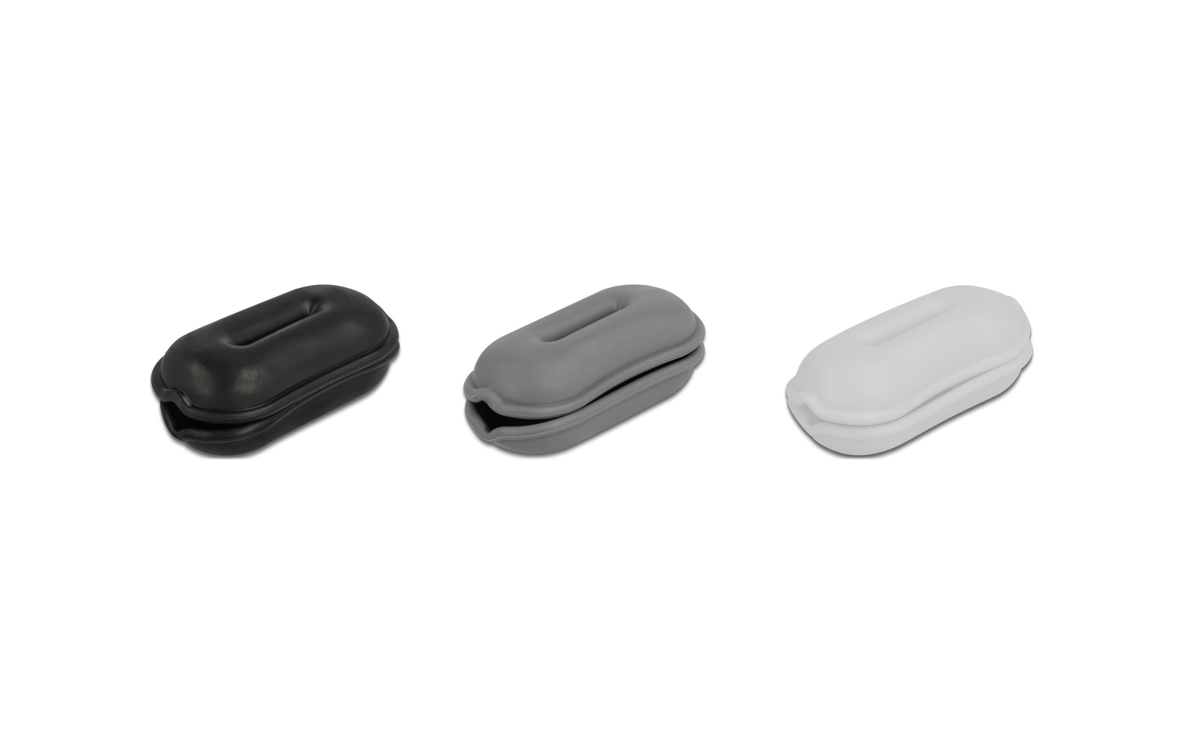 Delock Kabelaufwickler oval, 3 Set
