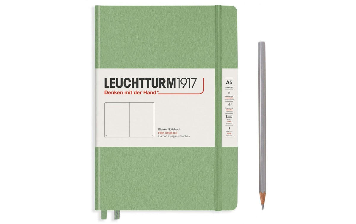 Leuchtturm, Notizbuch Medium A5, Blanko, 2-