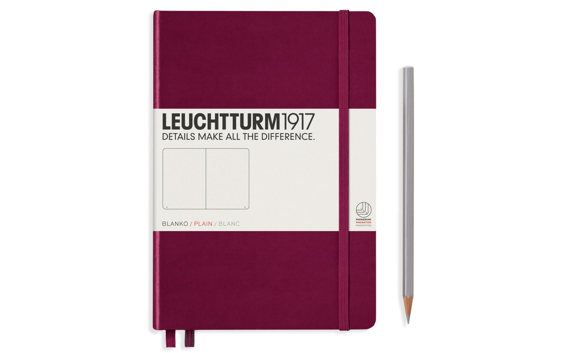 Leuchtturm, Notizbuch Medium A5, Blanko, 2-