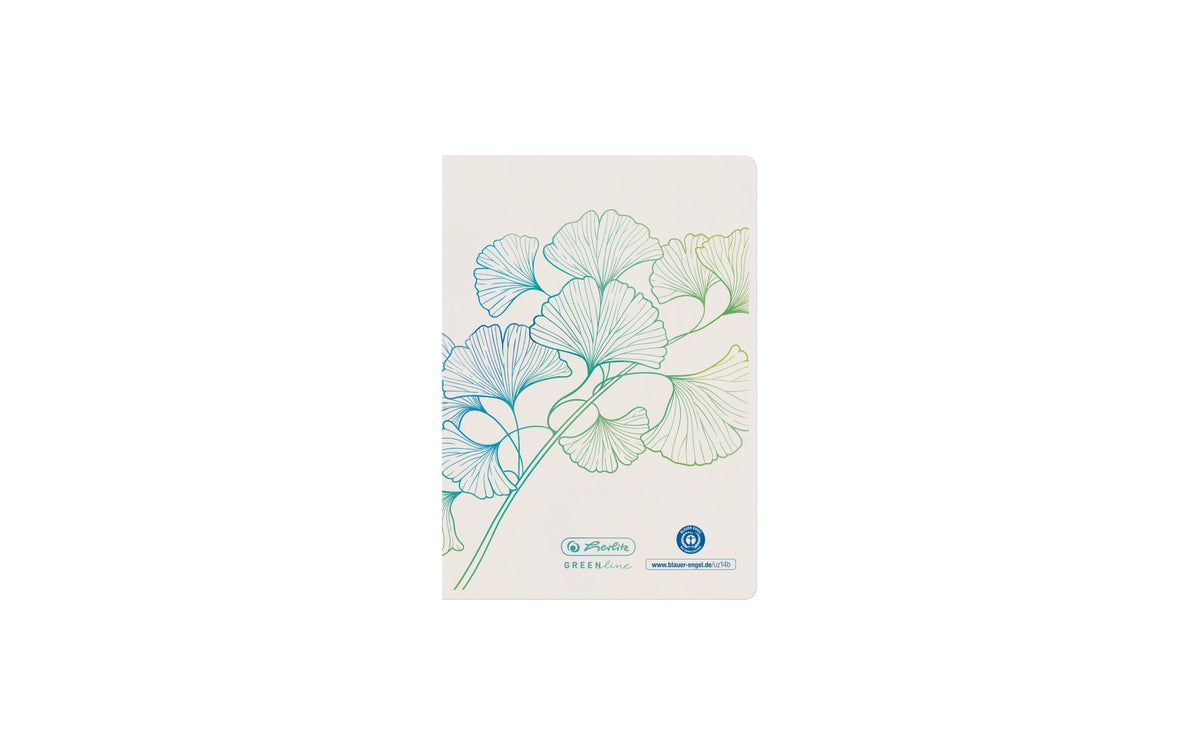 Herlitz, Greenline Ginkgo A6, Liniert, Gink