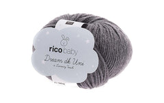 Rico Design | RICO Baby Dream Uni DK, anthrazit | 50 g, 115m, 50 % PA, 50 % PAN