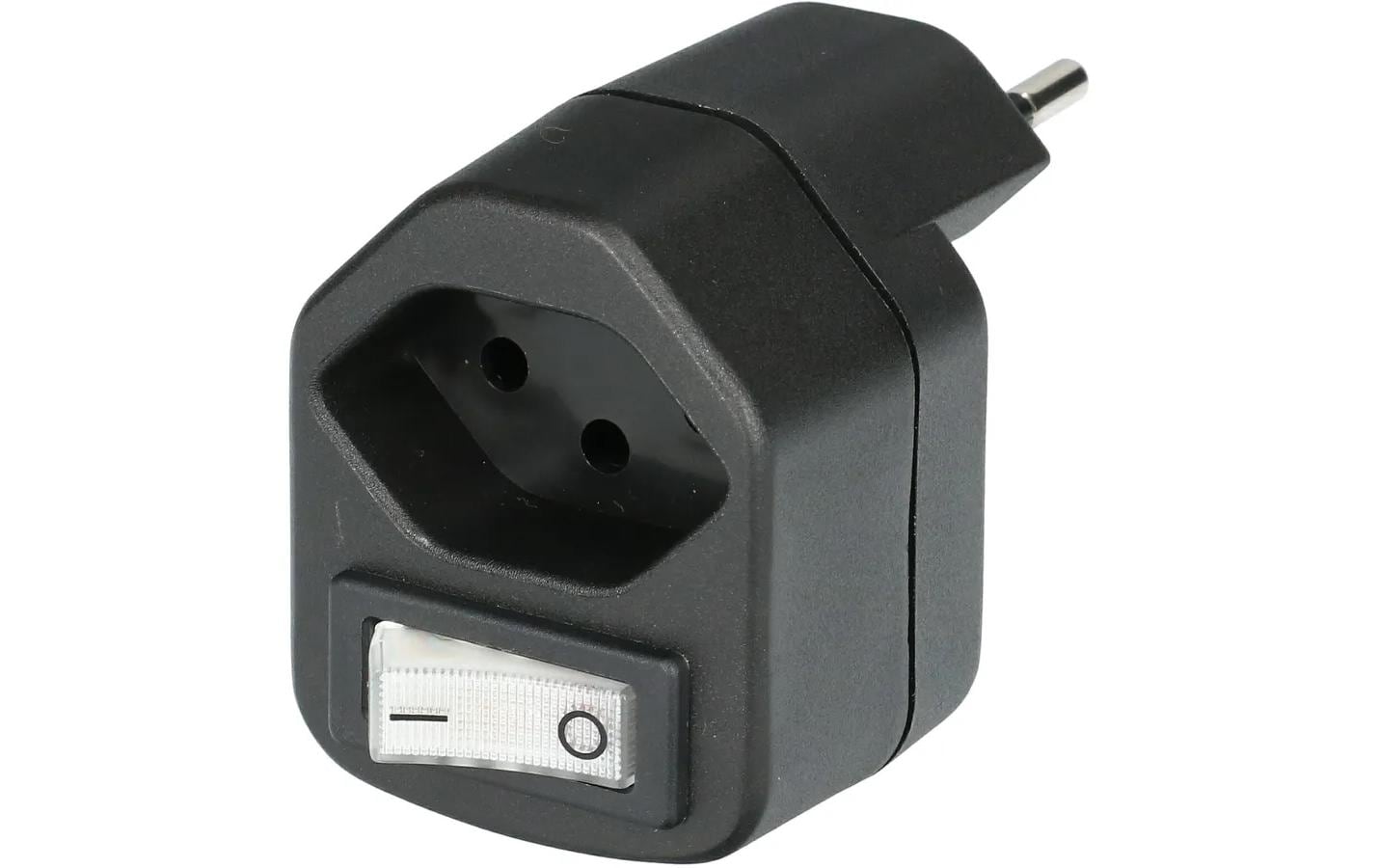 Abzweigstecker 1xT13, mit Schalter