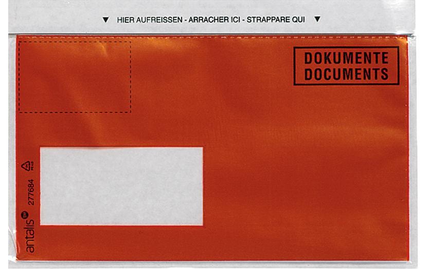 Antalis Dokumententaschen C6/5 Dokumente