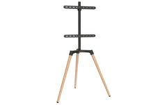 My Wall HT21, Design TV-Ständer, Schw/Buche