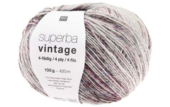 RICO  Sockenwolle Soft Vintage 4-fädig