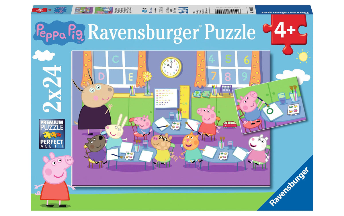 Puzzle PP: Peppa Pig in der Schule