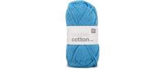 Rico Design | Wolle Creative Cotton Aran | 50 g, Türkis