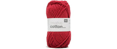 Rico Design | Wolle Creative Cotton Aran | 50 g, Kirsche