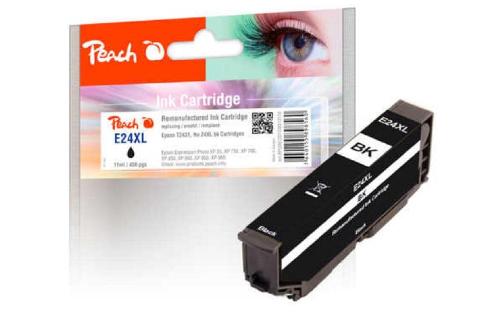 Peach, Tinte Epson T2431, No 24XL Black
