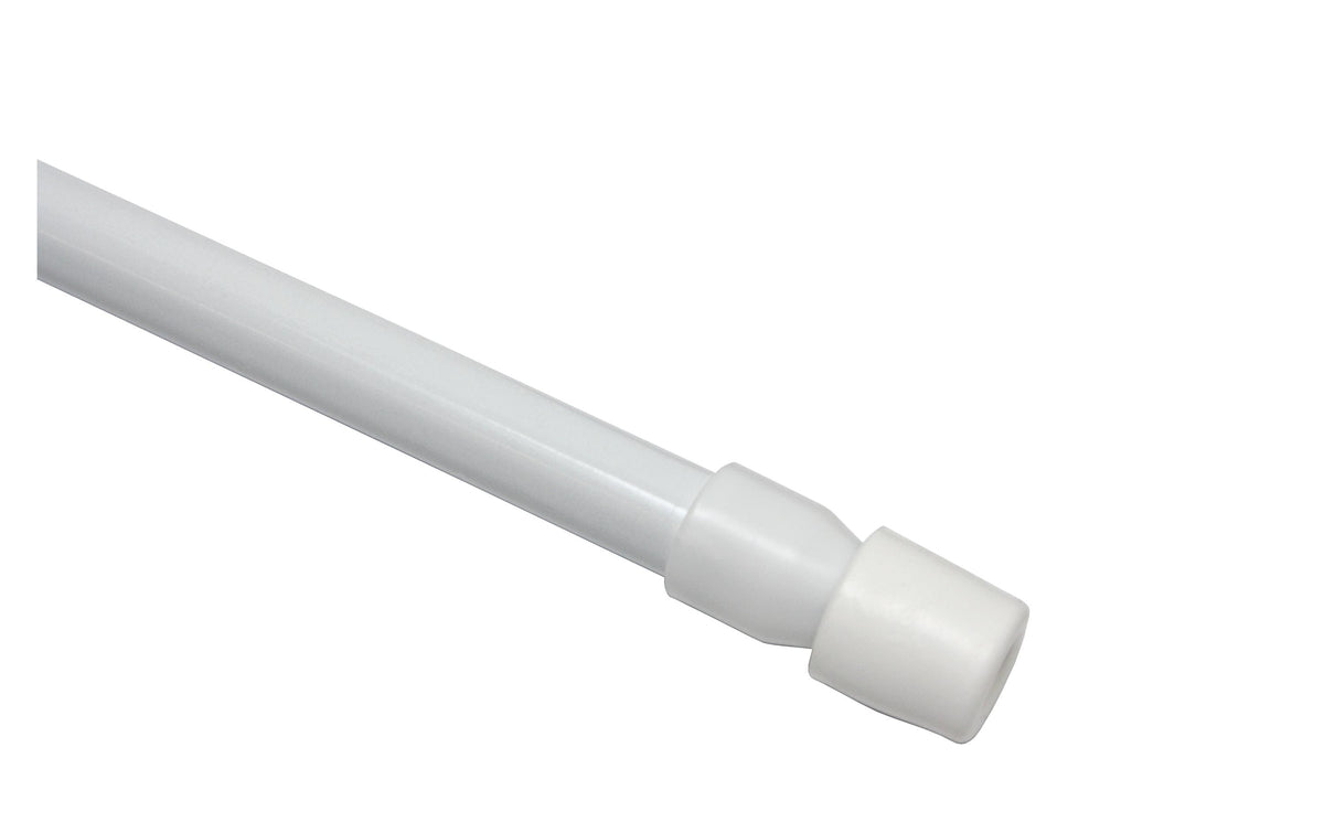 Gardinia, Klemmstange 35-45 cm, Ø 8 mm Weis