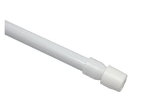 Gardinia, Klemmstange 60-90 cm, Ø 8 mm Weis