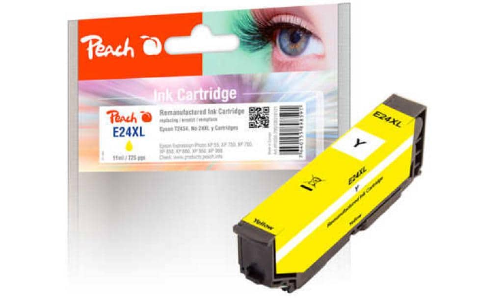 Peach, Tinte Epson T2434, No 24XL Yellow