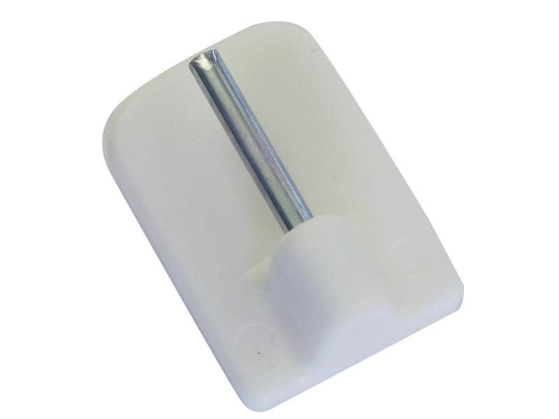 Gardinia | Haken zum kleben | 4 Stück, Weiss