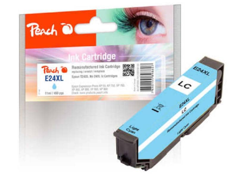 Peach | Tinte Epson T2435, No 24XL | Light Cyan